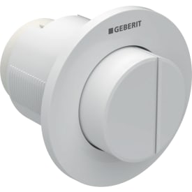 Geberit tryckknapp, vit
