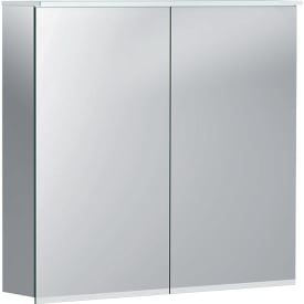 Geberit Option Plus spegelskåp med belysning, sensor, 75x70 cm, spegelglas