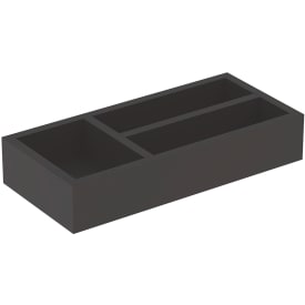 Geberit Smyle Square lådinsats, 32,3x15 cm, svart