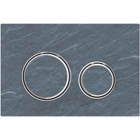 Geberit Sigma 50 betjeningsplate, skifer/krom