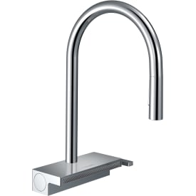 Hansgrohe Aquno Select M81 kjøkkenarmatur, uttrekkbar tut, krom