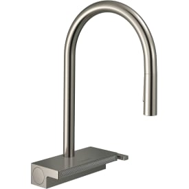 Hansgrohe Aquno Select M81 kjøkkenarmatur, uttrekkbar tut, stål