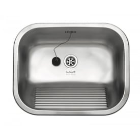 Lavabo Ottawa vaskekar, 55x45 cm, rustfritt stål