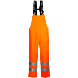 Lyngsøe PU regndress, High-Vis oransje, klasse 2, størrelse 5XL