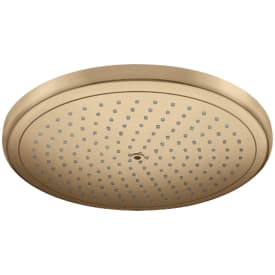 Hansgrohe Croma takdusj, Ø28 cm, vannbesparende, børstet bronse