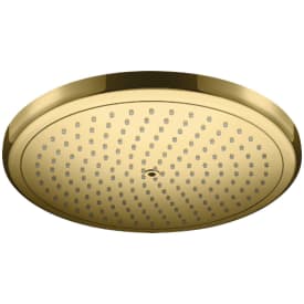 Hansgrohe Croma takdusj, Ø28 cm, vannbesparende, gull