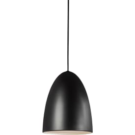 Dftp Nexus 2,0 pendellampa, svart, Ø20 cm