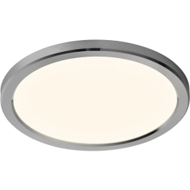 Nordlux Oja taklampe, 3-trinns dim, krom, Ø29 cm