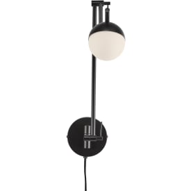 Nordlux Contina vägglampa, svart