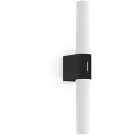 Nordlux Helva Double Basic speillampe, sort