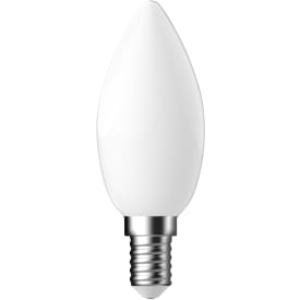 Nordlux Energetic E14 LED filament kertepære, 4,6W, hvid, 2700K