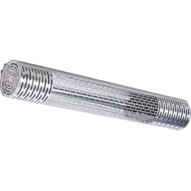 Wishco Carbon Pro 2000W infrarød terrassevarmer - sølv
