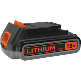 Black &amp; Decker-batteri 18 volt/2,5 Ah