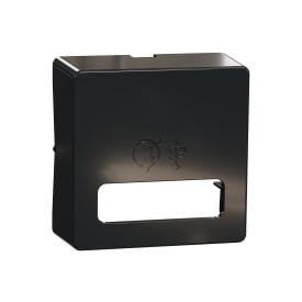 LK Fuga Dobbelt USB+C hurtiglader, Koksgrå