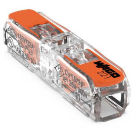 60 stk Inline Samlemuffe 0,2-4 mm² transparent, serie 221