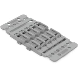 Holder m/avlastning 5-veis t/Inline-kontakt, skrufeste, grå