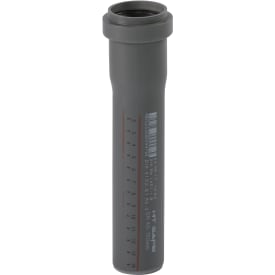 40 x 150 mm Avløpsrør PP grå