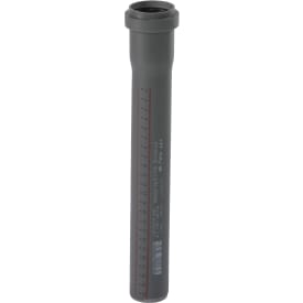 40 x 250 mm Avløpsrør PP grå
