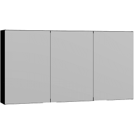 Dansani Mido+ Select speilskap, 120x64 cm, svart