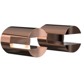 Frost NOVA2 hyldeholder 5, t/6-10mm hylde, poleret guld