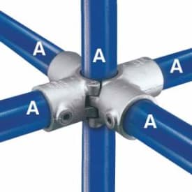 1 ½&quot; 4-veis delt kryss KEE CLAMP