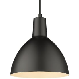 Halo Design Metropole pendellampe, svart, Ø15 cm