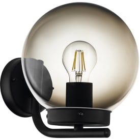 Eglo Taverna utendørs vegglampe, røykfarget