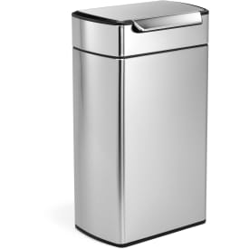 Simplehuman affaldsspand, 30 liter, touch, børstet stål