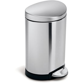 Simplehuman toiletspand, 6 liter, børstet rustfrit stål