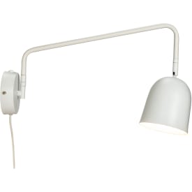 Dyberg Larsen Manchester vegglampe, hvit