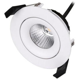 Burbank Spot 6W 930 599 lumen H44mm IP44, hvid