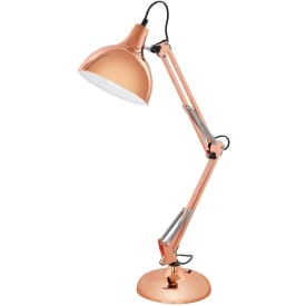 Eglo Borgillio arkitektlampa, koppar