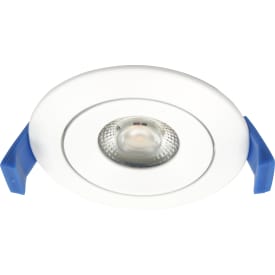 Nordtronic Low Profile DOB 28mm LED Inbyggnadsspot 5W, 2700/3000 kelvin, Matt vit