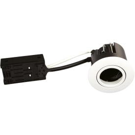 Scan Products Luna Quick Install downlight, GU10, matt hvit