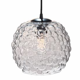 Halo Design Grape pendellampa, klar, Ø25 cm