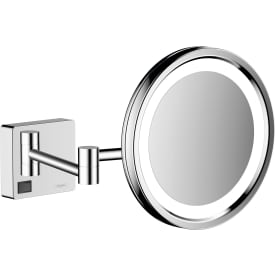 Hansgrohe AddStoris sminkspegel med belysning, krom