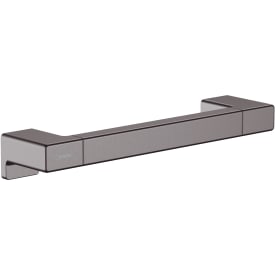 Hansgrohe AddStoris stödhandtag, 34,8 cm, borstat svart krom