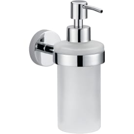 Tesa Smooz tvålpump, glas/krom