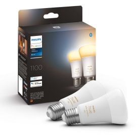 Philips Hue White Ambiance E27 standardpære, 2-pak, 75W