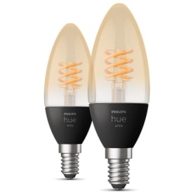 Philips Hue White E14 kronljuslampa, 2-pack