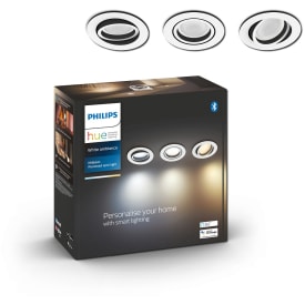 Philips Hue Milliskin downlight, hvit, 3-pak