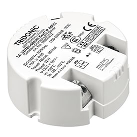 Tridonic LED-driver, LC 32W 700–800mA, flexC, rund