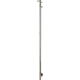 Kriss Uno håndkletørker, el, 148x3 cm, børstet stål