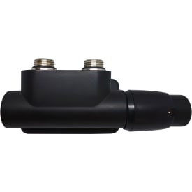 Kriss Twin ventilsett, venstre, matt sort