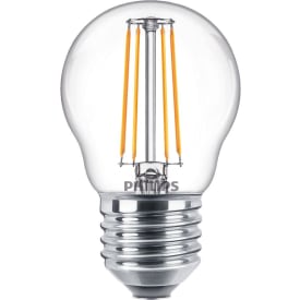 Philips Filament LED E27 Kronepære - 4,3W = 40W