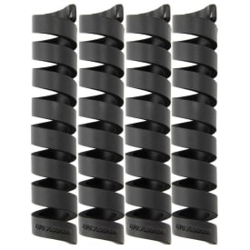 Bluelounge Cablecoil kabelbekytter i sort - 4 stk