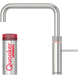 Quooker Fusion Square sæt, 3 liter, rustfrit stål