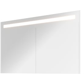 Sanibell Proline, spejlskab med LED belysning, 120 x 74 cm, hvid højglans paneler