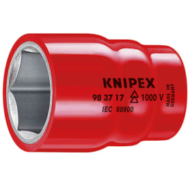 KNIPEX L-AUS topp, indre firkant 3/8&quot;, 10 mm