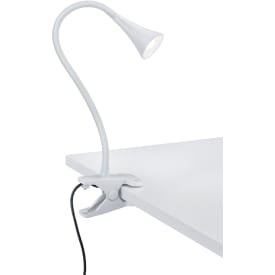 Trio Lighting Viper klämlampa, vit